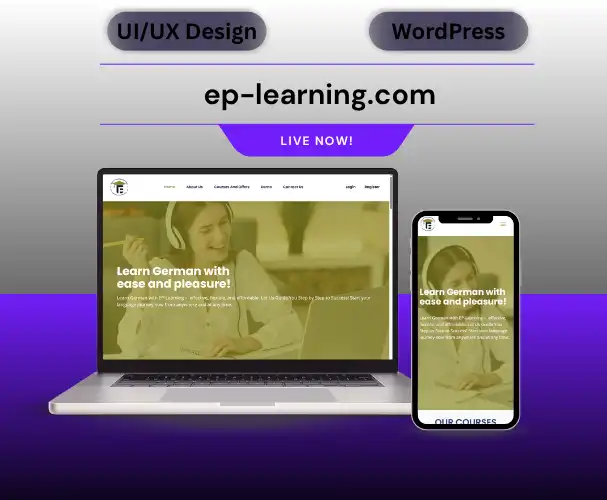 ep learning.com منصة تعليم اللغة الألمانية (EP-Learning)